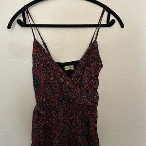 Abercrombie and Fitch pattern mini dress.